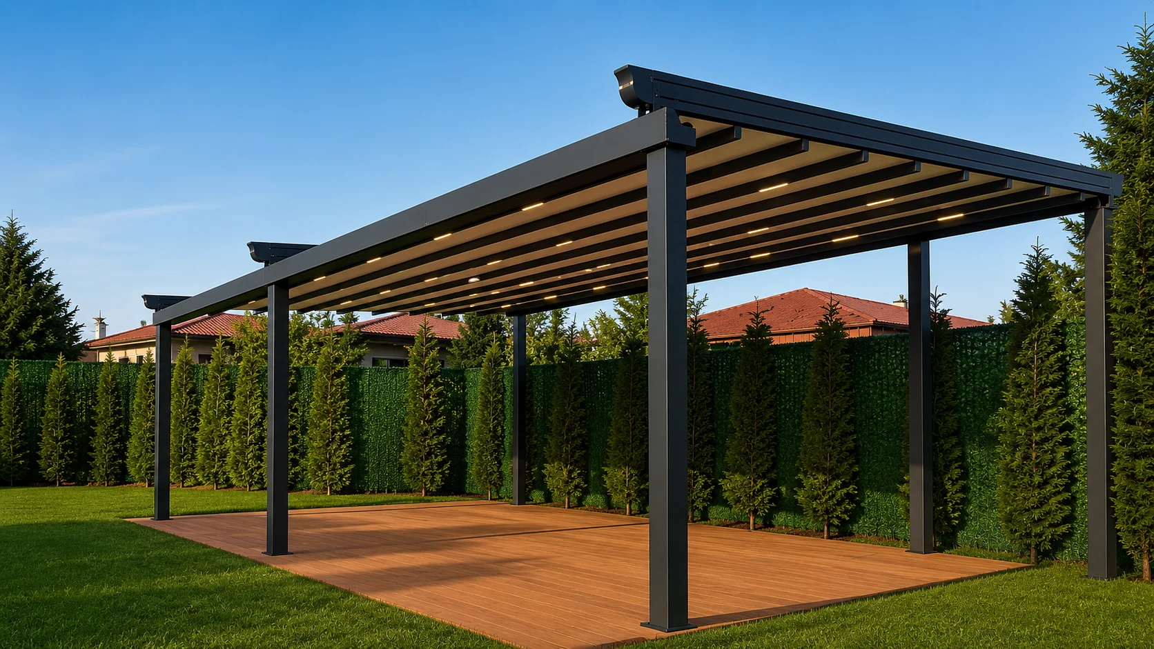 Sloped Pergola